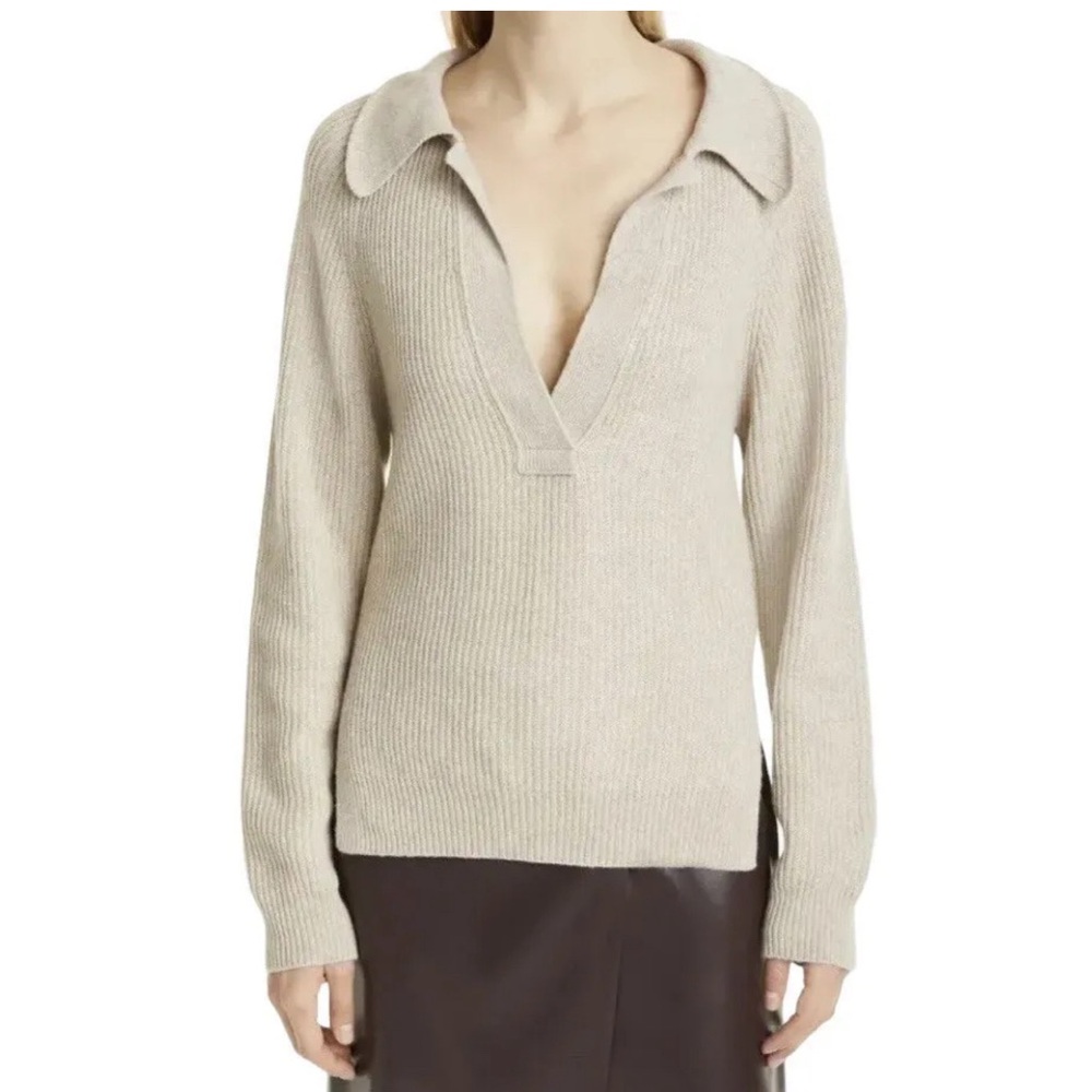 Nanushka Bambi sweater in Beige